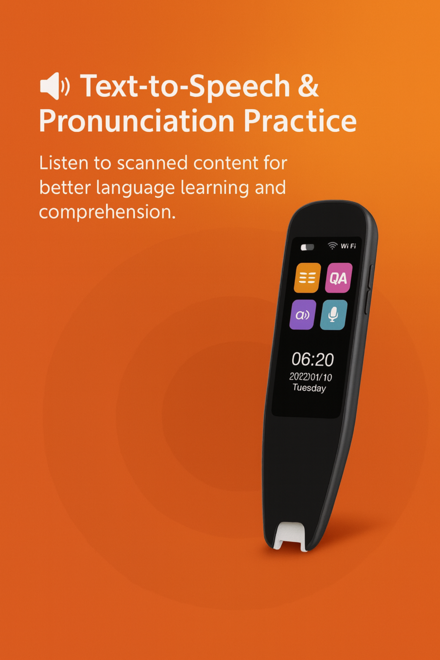 S6 Pro AI Pen – Smart Scanning & Translation Tool