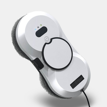 AI Smart Window Cleaning Robot with Auto Water Spray, Remote Control & Safety System – 5600Pa Suction Power