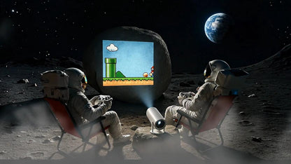  Android Smart Game Projector with Wireless Controller & IR Remote Control