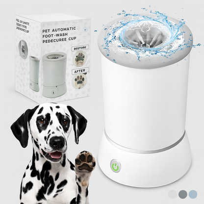 Automatic Electric Dog Paw Cleaner with Silicone Bristles