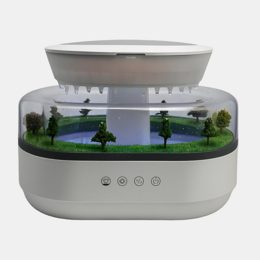 Raindrop Aromatherapy Machine with White Noise & Essential Oil Diffusion