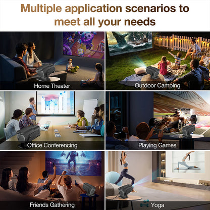  Android Smart Game Projector with Wireless Controller & IR Remote Control