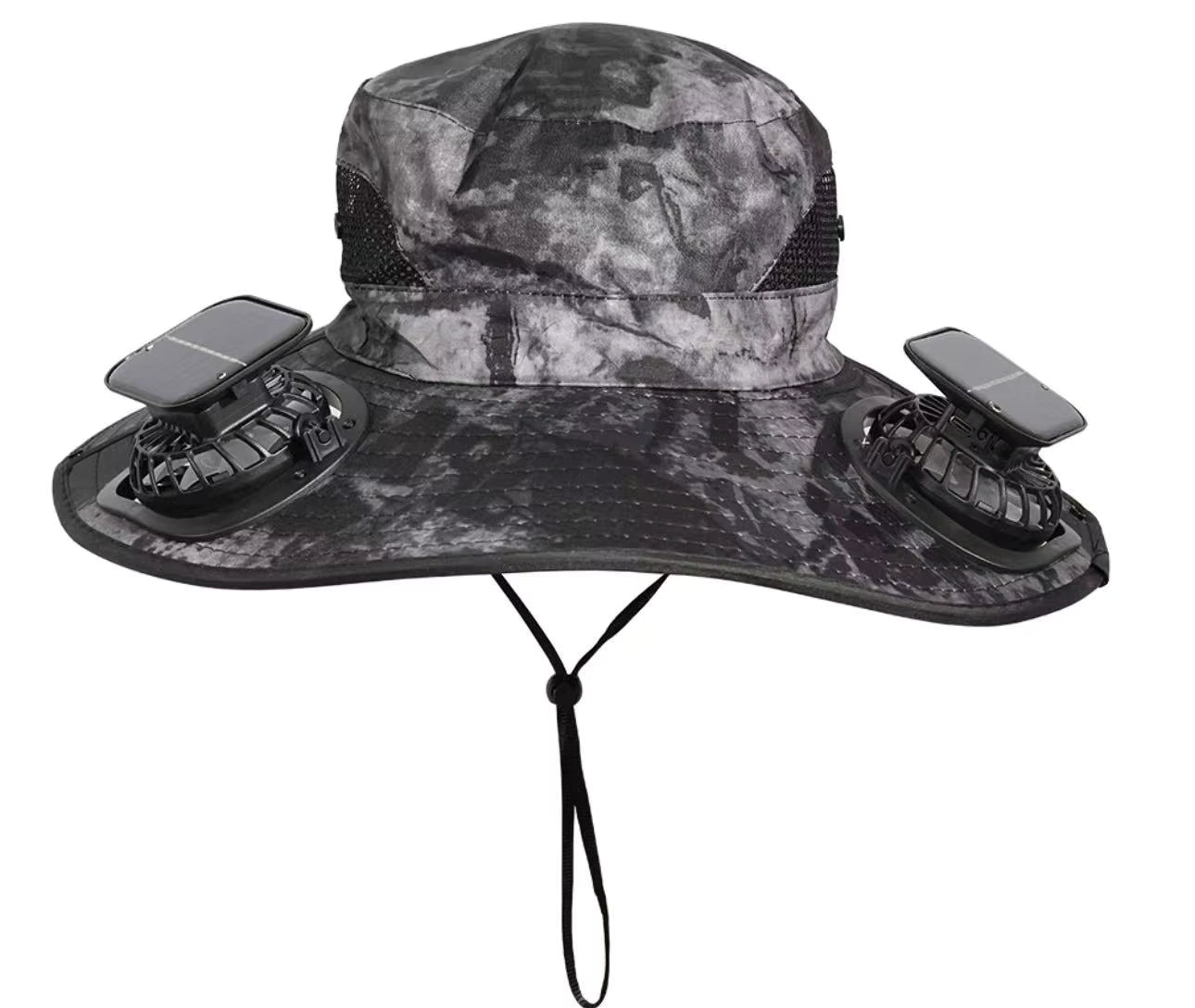 Solar-Powered Cooling Fan Sun Hat – 3-Speed Adjustable, UPF 50+ Protection