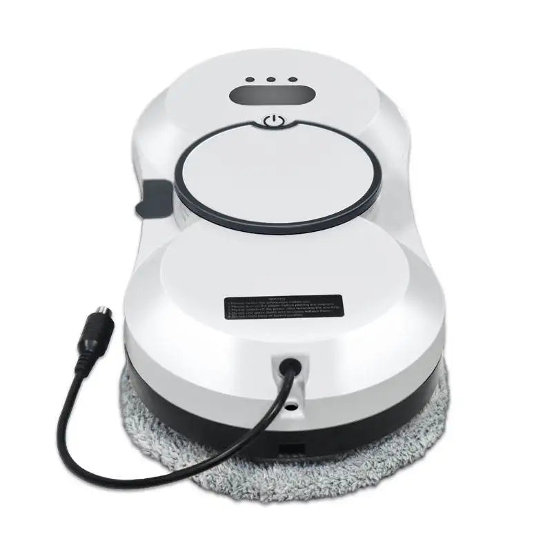AI Smart Window Cleaning Robot with Auto Water Spray, Remote Control & Safety System – 5600Pa Suction Power