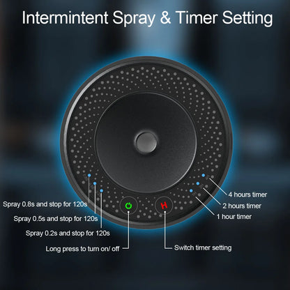 Smart Sensor Car Aroma Diffuser – Luxury Waterless Essential Oil Air Freshener with Ultrasonic Cool Mist