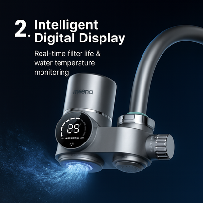 Meena PureFlow Pro™ Smart Faucet Water Purifier