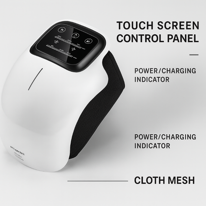 Wireless Pain Relieve Arthritis Knee Massager with Heat & Therapy Functions