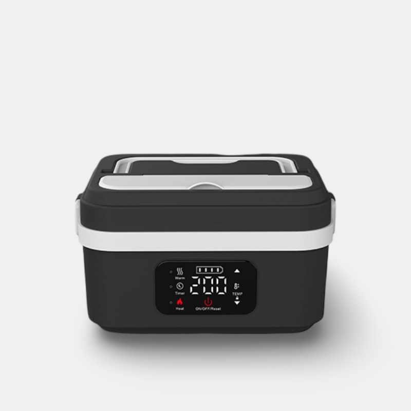 Portable Cordless Electric Lunch Box – Rechargeable Self-Heating Food Warmer for Office, Travel & Car