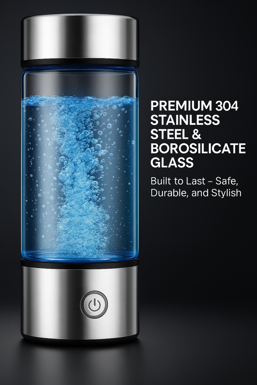 420ml USB Rechargeable Hydrogen Water Generator Bottle