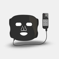 LED Red Light Facial Mask – 4 Spectrum Silicone PDT Therapy | Skin Rejuvenation, Anti-Aging, Wrinkle Removal & Acne Treatment